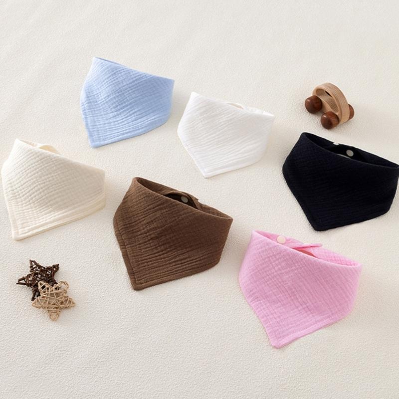 3pcs Organic Cotton Infant Bandana Bib And Pacifier Holder Combo Includes Washable Storage Pouch Baby Shower Gift Set