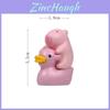 Capybara Duck Couple Pvc Cartoon Miniature Garden Decor For Gifts And Parties