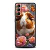 Animal Guinea Pig Cavy Cute Phone Case For Samsung Galaxy S25 Edge S24 S23 S22 S21 Ultra S20 FE 5G S10 S10E S9 Plus TPU Cover