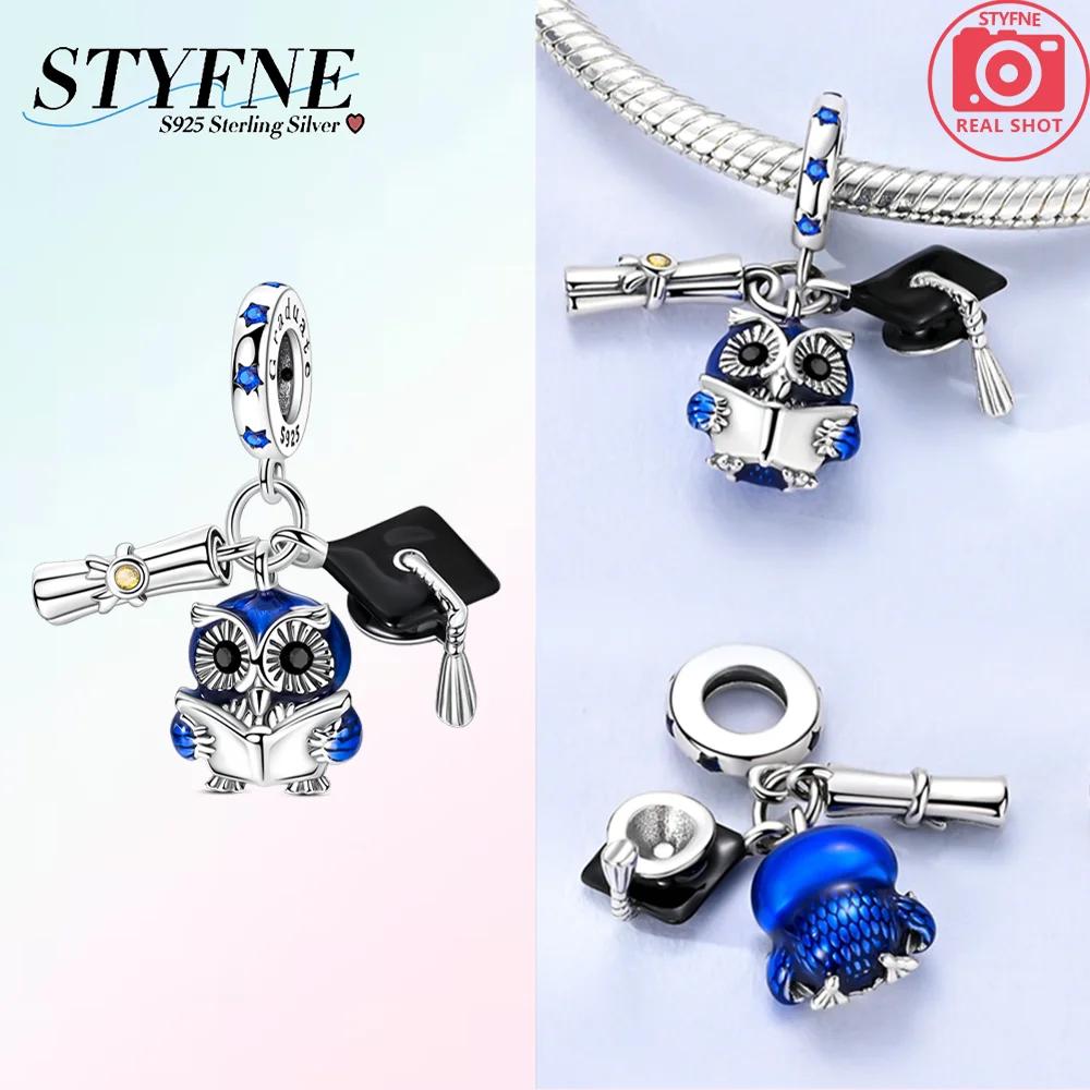 Charm Plata Originales Owl Penguin Turtle Bead Charms for Charm Bead Charms copper Bracelets Bead Charms Jewellery Making Womens Gift