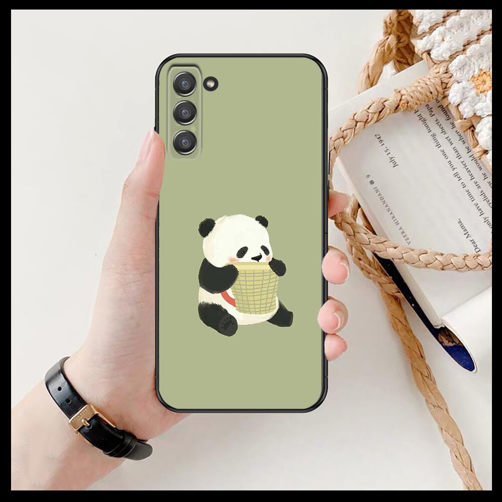 

Супер милый чехол для телефона с пандой для SamSung Galaxy s6 s7 S8 S9 S10E S20 S21 S5 S30 Plus S20 fe 5G Lite Ultra Edge Galaxy S21 5G