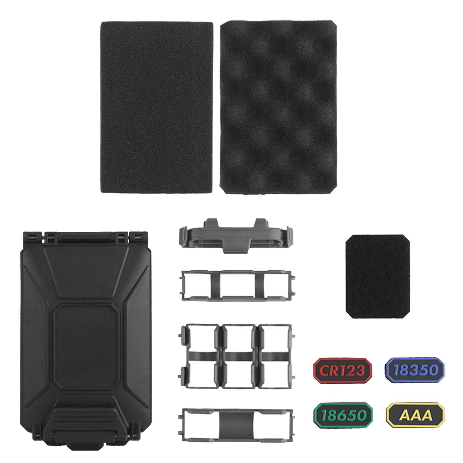 

Tactic Battery Storage Box Modular Molle Military Hunting Vest Part Carry Case Waterproof Tactic Battery Holder Case 3