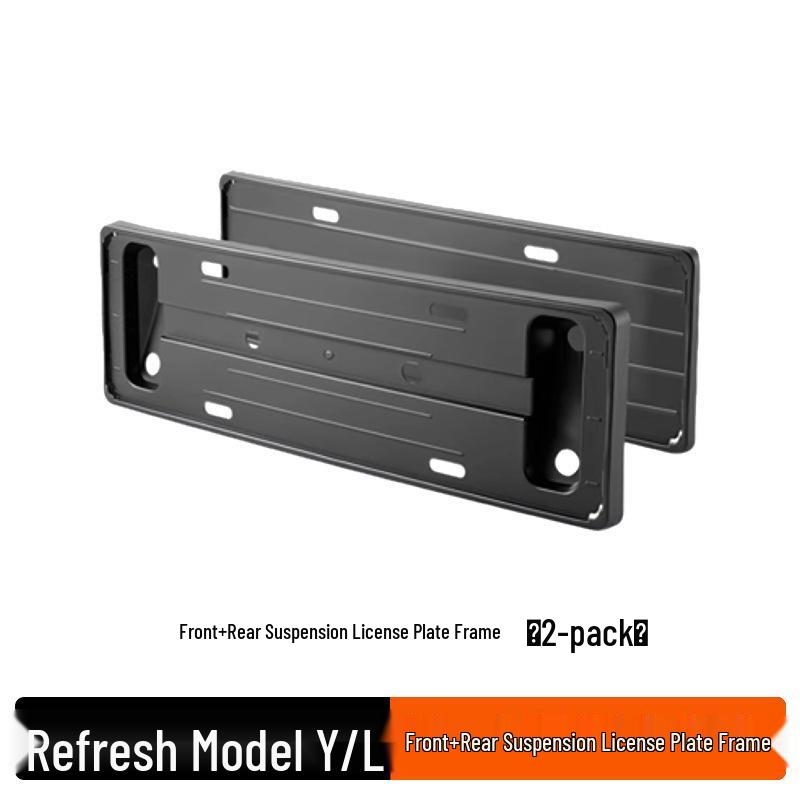 Full-Coverage License Plate Frame/Bracket Cover for Tesla Model Y/3