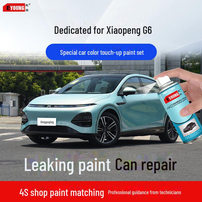 

Ручка для ретуши Xiaopeng G6: Ремонт царапин на автомобильной краске в цветах Nebula White, Dark Night Black, Crescent Silver, Starry Grey, Rain Blue.