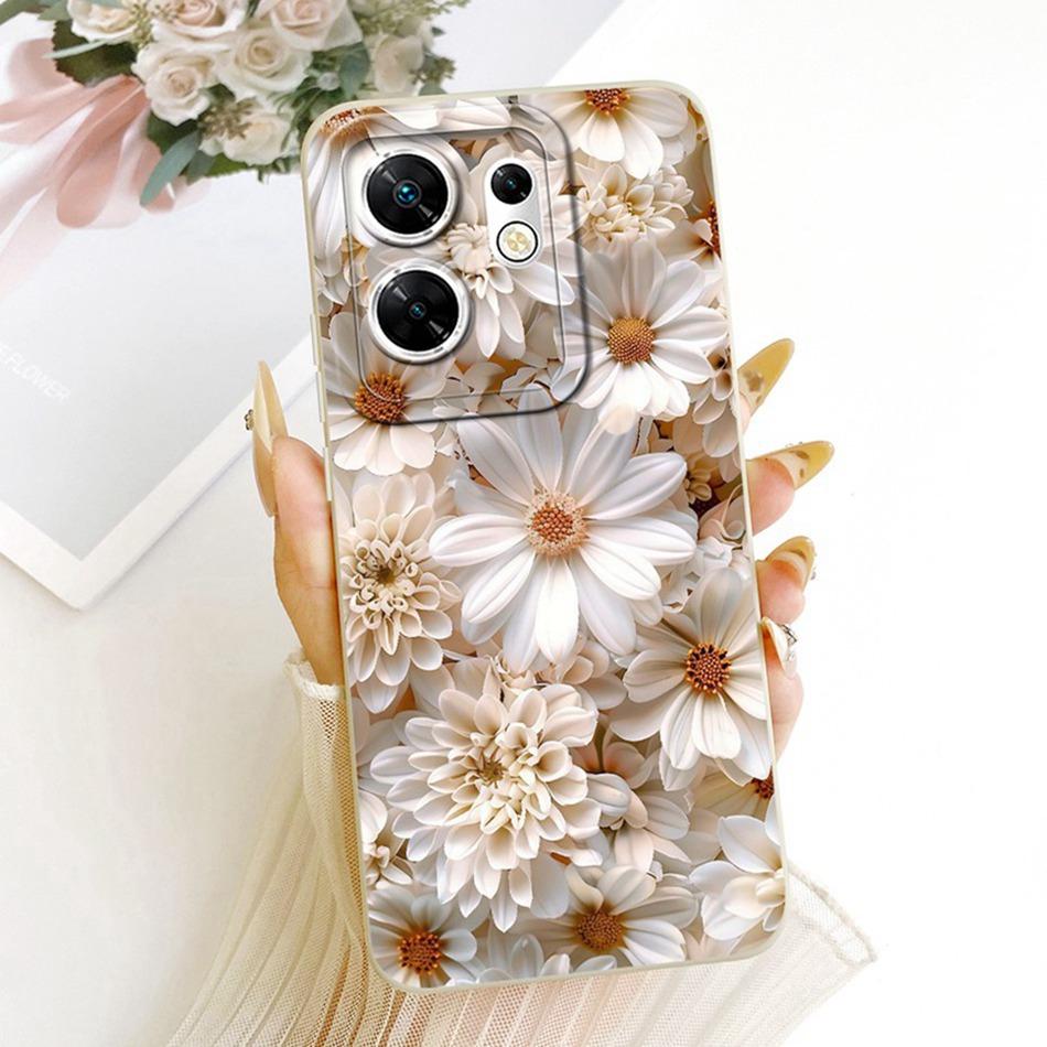 For Infinix Zero 30 4G 5G X6731 X6731B Fashion Dusk Beach Painting Phone Case For Infinix Zero30 Soft Silicone Covers Bumpers