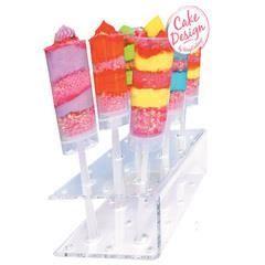 Kit à 8 Mini Push Cakes - SCRAPCOOKING - Réutilisables - 50 ml - 18 cm de hauteur