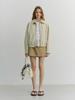 Deonseuteu Micro Mini Skirt_Udsk6A205_Beige