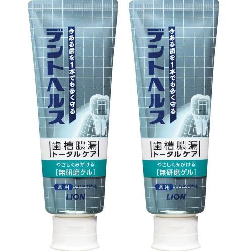 

Dent Health Medicated Toothpaste Non-Abrasive Gel (85g x 2 packs) for preventing periodontal disease