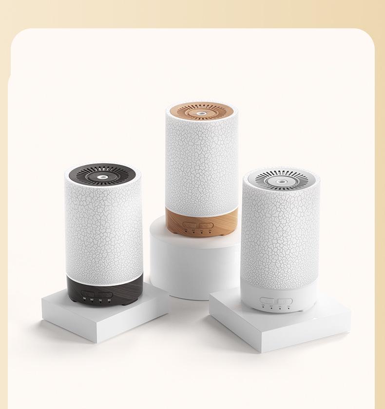 Crackle Ultrasonic Aroma Diffuser & Humidifier for Bedroom
