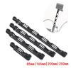 Aluminum Alloy Extension Pole Black Helmet Arm Selfie Stick for Go Pro/Xiaomi Yi/DJI/insta360
