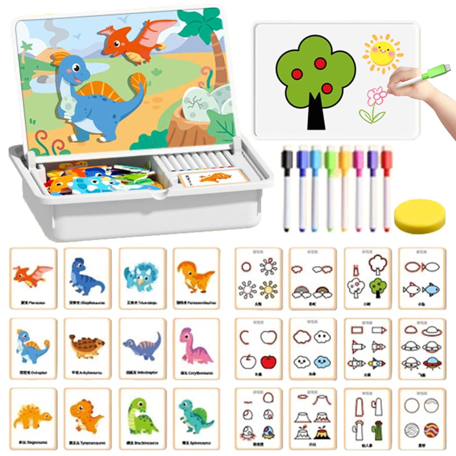 

Children s Puzzle Facial Features Magnetic Puzzle Magnetic Patch Replacement Toy Puzzle One Size