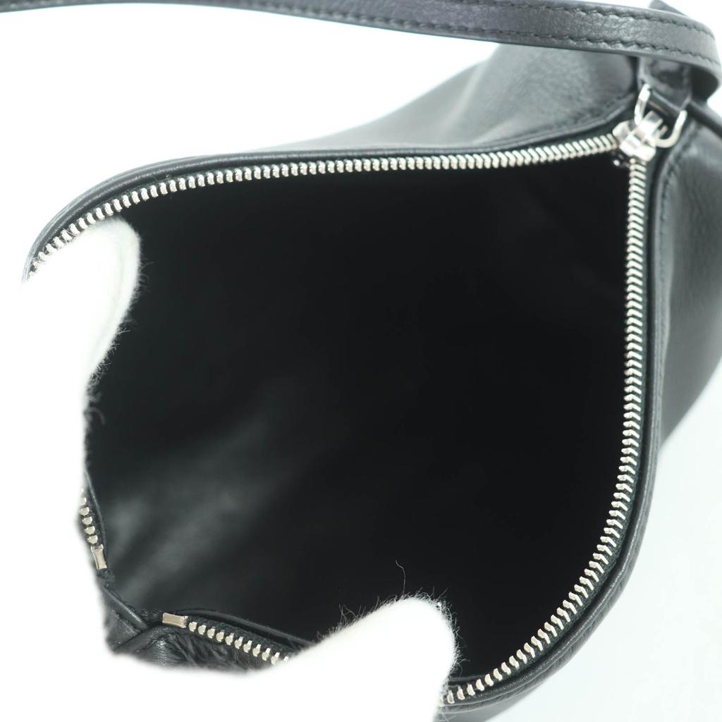 Great THE ROW Handbag 90's Bags Black Calfskin Leather Women W1281L97BLPL Used