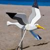 2025 New Seagull Windmill Garden Outdoor Bird Holiday Decorative Wind Spinners Personalized Courtyard Decor Gift Accessories