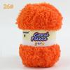 DIY Scarf Knitting Kit: Ice Yarn, Thick Coral Fleece, Gift for Her
