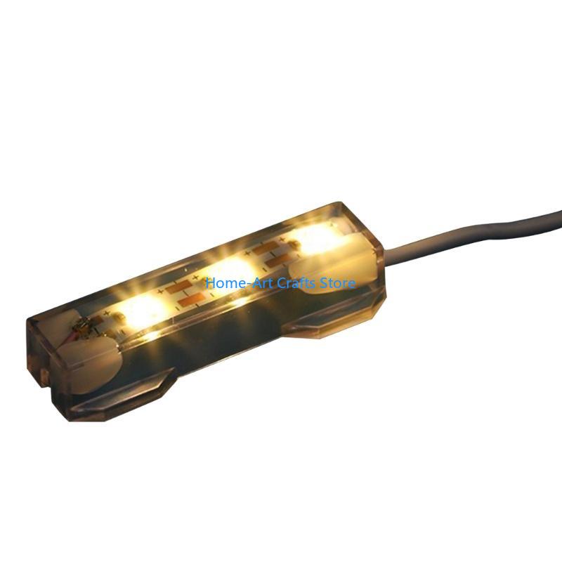 

Y3NA USBPowered LED Light Bar USB Light Strips for Betta Fish Tanks Provide Adequate Lighting for Your Pets Simple Installs warm for white light
