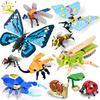 Non-Toxic Moc Insect Model Building Blocks Fly Bee City Construction Bricks Set Children Puzzle Assemble Toys For Kidsgift