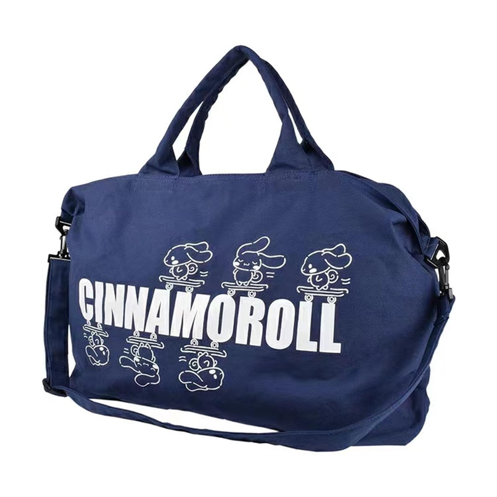 

Моя и Pochacco Бостонская Спортивная Сумка Большой Вместимости для Путешествий Идеально подходит для Школьных Поездок и Тренировок и Многофункциональная Kuromi, Melody, Cinnamoroll, Сумка,