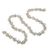 1yd Rhinestone Flower Chain Shiny Colorful Exquisite Workmanship Color Horse Eye Drop Rhinestone Chain for   Decor