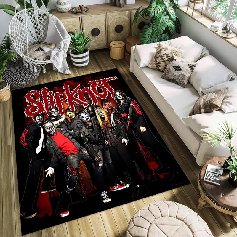 Slipknot: Chaos Rebellion carpet printing Suitable for all seasons Dormitory decoration Christmas gifts Bathroom mat
