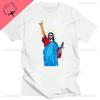 Funny Jesus I Saw That Meme Print Graphic Tshirt Unisex Unisex Tee Shirt Short Sleeve Creativity Casual Summer Shirt Streetwear Tops Unisex