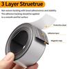 1M Flexible Rubber Magnetic Strip Self-Adhesive Cuttable Magnetic Tape DIY Wall Photo Poster Fixing Tool Wall Memo Strip