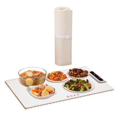 Tabletop Thermal Hot Food Insulation Electric Heating Multifunctional Food Insulation Temperature 10 Seconds Rapid Full Plate Easy To Storage Bag For