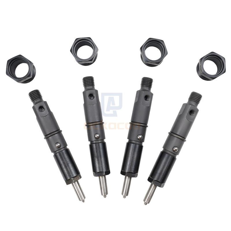 J909476 3909476 4PCS Fuel Injector Nozzle for Cumm 4BT 6BT 4BT3.9L 4BT5.9L 6BT3.9L 6BT5.9L Case Tractor 1085C 1150E 1896 450C