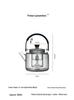 High-Temperature Resistant Glass Tea Kettle with Handle, Compatible with Induction Cookers for Brewing and Boiling Water
