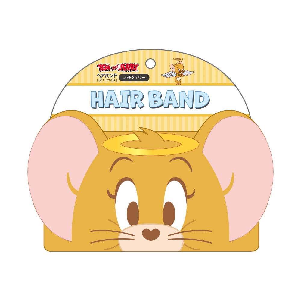 Tees Factory Tom and Jerry Angel Jerry H90 X Hairband, W235mm, TJ-5537996TJ