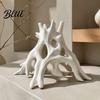 Shrimp Hiding Cave 3D Printed Aquarium Hideout, Hollow Tree Root Shaped Fish Tank Decoration, Accessories Breeding Shelter for Shrimp, Cichlids, Small