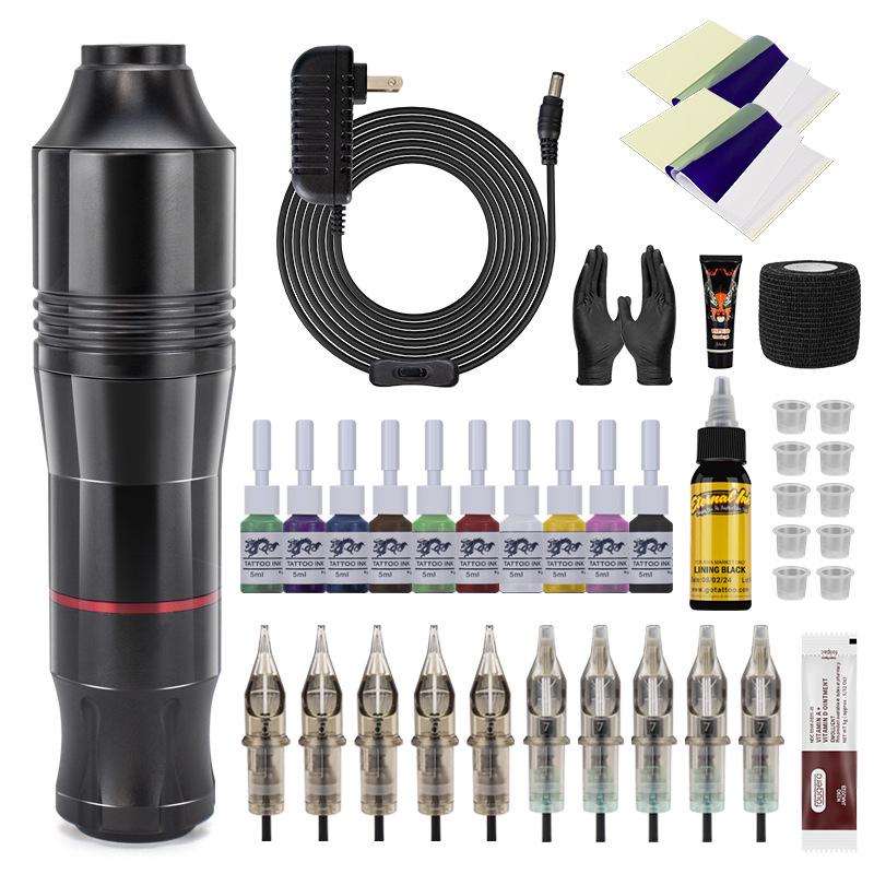 

Интегрированный набор тату-ручки для контуринга и теней - Инструменты для перманентного макияжа и практики American Standard