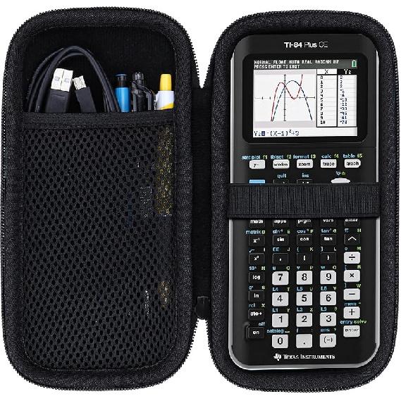 Hard Case Compatible with Texas Instruments TI-84 Plus CE/TI-84 Plus/TI-Nspire CX II CAS/TI-Nspire CX II/TI-83 Plus/TI-89 Titanium/TI-85 / TI-86