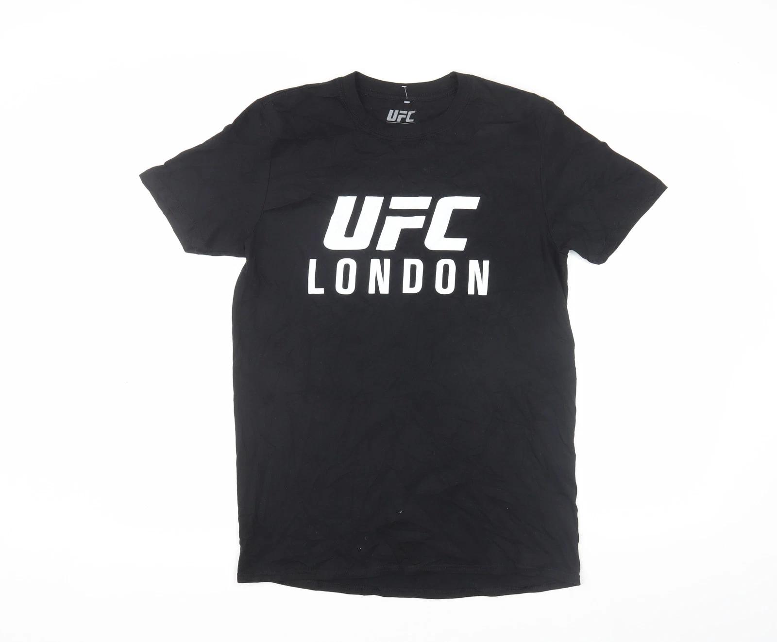 UFC Men s Black Medium Sports T-Shirt Graphic XL