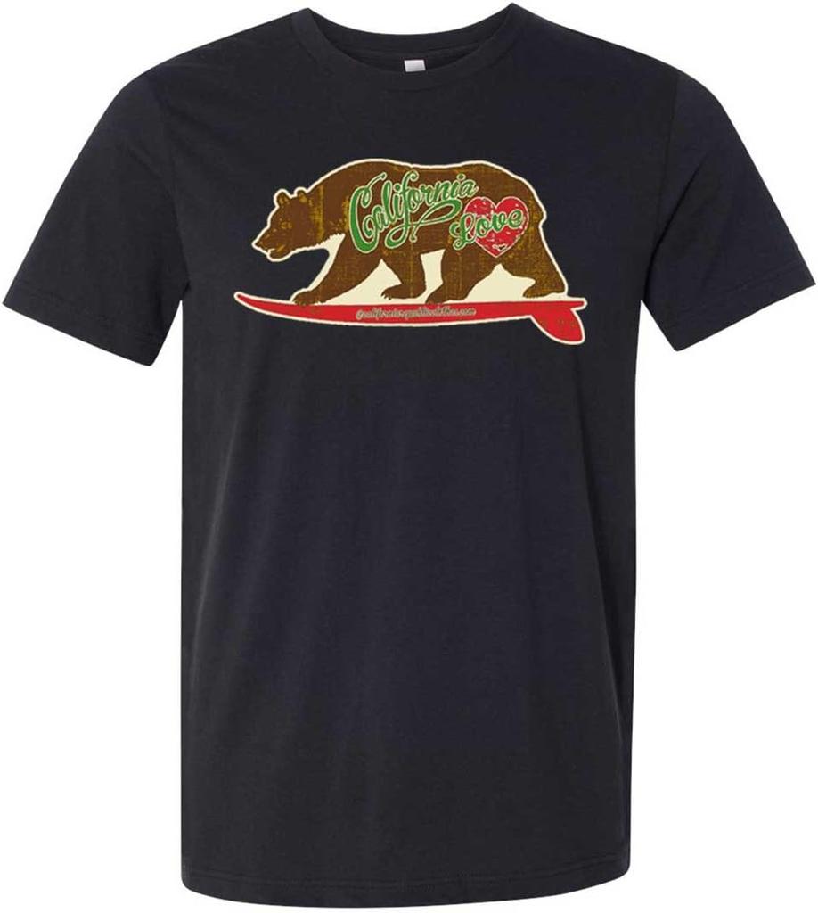 California Bear Surfing Love T-shirt