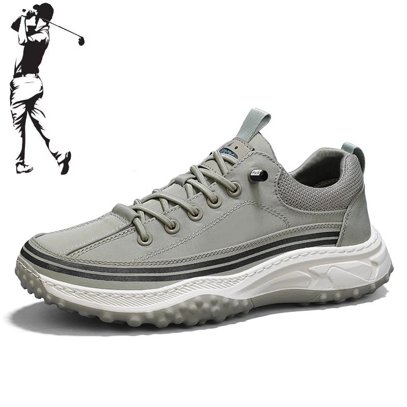 Men's Lightweight Golf Shoes, Outdoor Leisure Fitness Jogging Shoes, Men's Golf Shoes