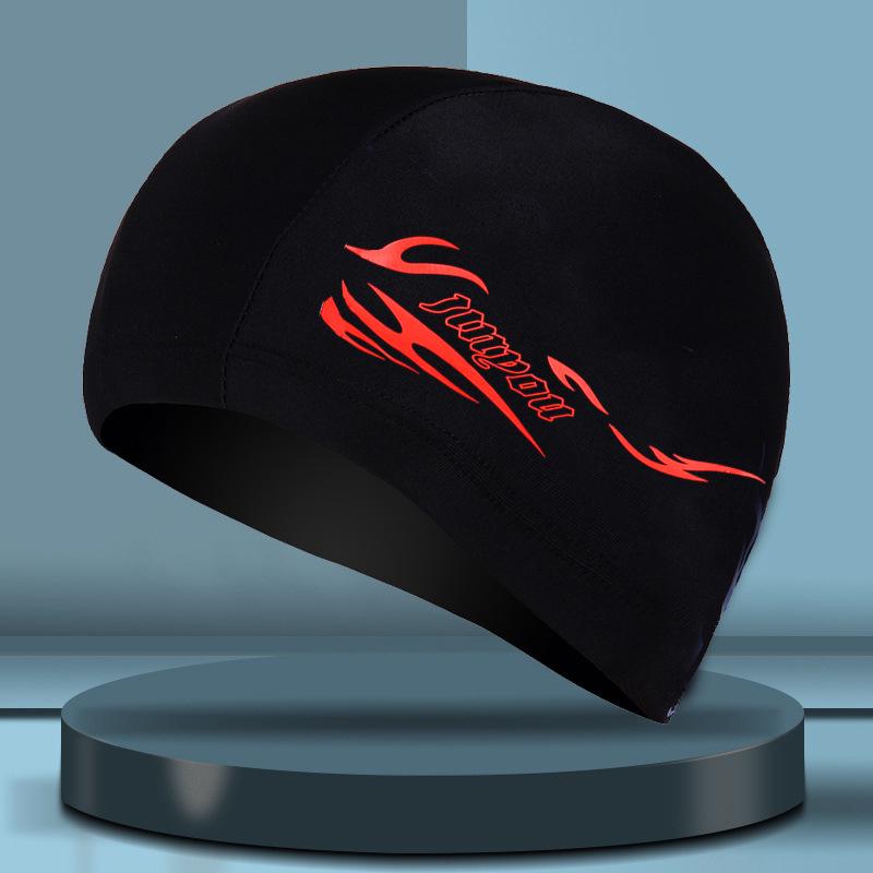 

Мужской комплект из однотонной шапочки для плавания и плавок - пляжные шорты с принтом, большой размер, трусы-боксеры, защищающие от смущения One Size