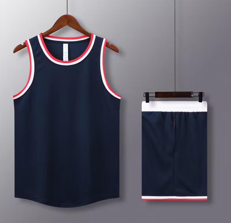 Unisex Summer Basketball Team Jersey & Shorts Set for College Students