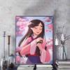 Disney Diamond Painting 5D "Mulan" Soft Breeze Fan Art Illustration Cartoon Movie Cross Stitch Embroidery Handmade Gift Home Decoration