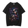 Arcane T-shirt Cotton High Quality teen Y2k korean clothes 80s Colorful Graphic t shirt Graphic Y2k harajuku Pop Culture