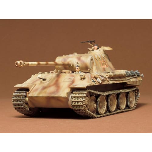 Tamiya 1/35 Military Miniature Series No. 65 German Army Panther Medium Tank Plastic Model 35065