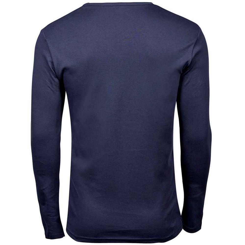 Tee Jays Mens Interlocking Long-Sleeved T-Shirt