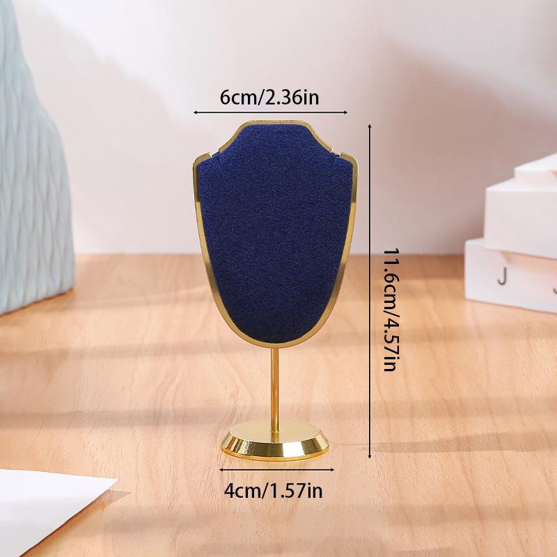 Mini Necklace Display Stand Jewellry Display Rack Exhibition Shelf Pendant Storage Props Jewelry Photography Props
