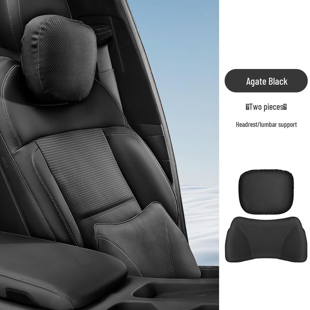 Compatible with 24 NIO ES6 and EC6 models, featuring headrests, lumbar supports, ET5T neck pillows, and interior accessories.