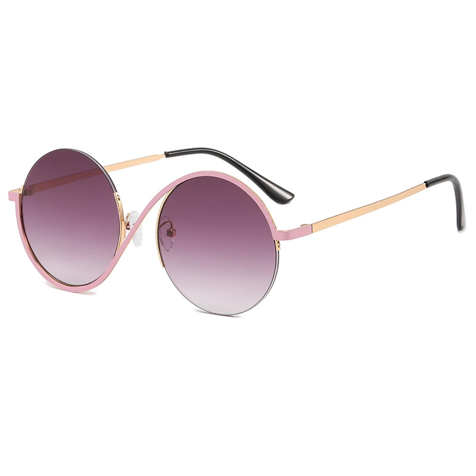 

Металлическая полуоправа, блокирующая синий свет, очки для женщин, удобные простые очки One Size