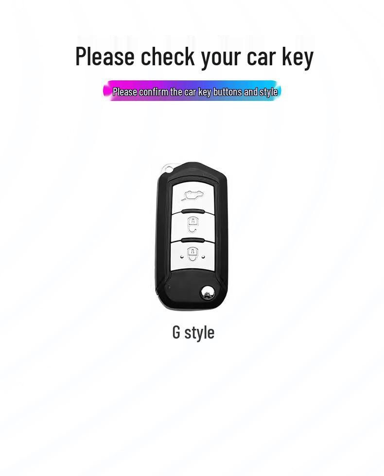 GAC Trumpchi GS Series Metal Key Case Cover for GS4, GS3, GS5, GS7, GS8, GA3S, GA4, and GA6
