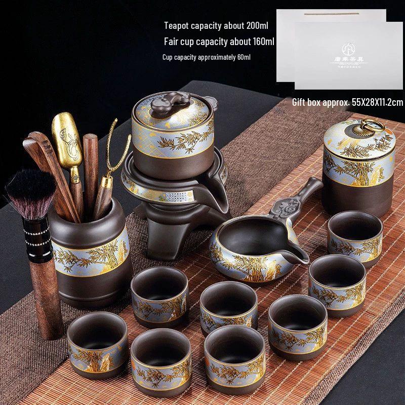 Jiakangming Automatic Zisha Kung Fu Teaware Set One Size