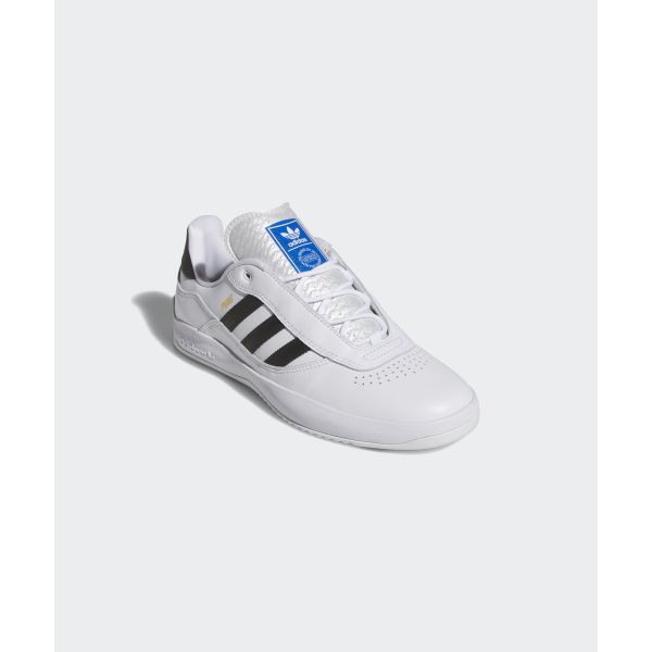 adidas Puig White Black Men Sneakers Cloud-White Core-Black Blue-Bird JH8168