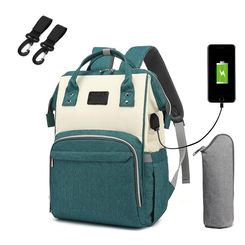 Nappy Backpack Bag Mummy Large Capacity Bag Mom Baby Multi-Function Waterproof Outdoor Travel Diaper Bags For Baby Care