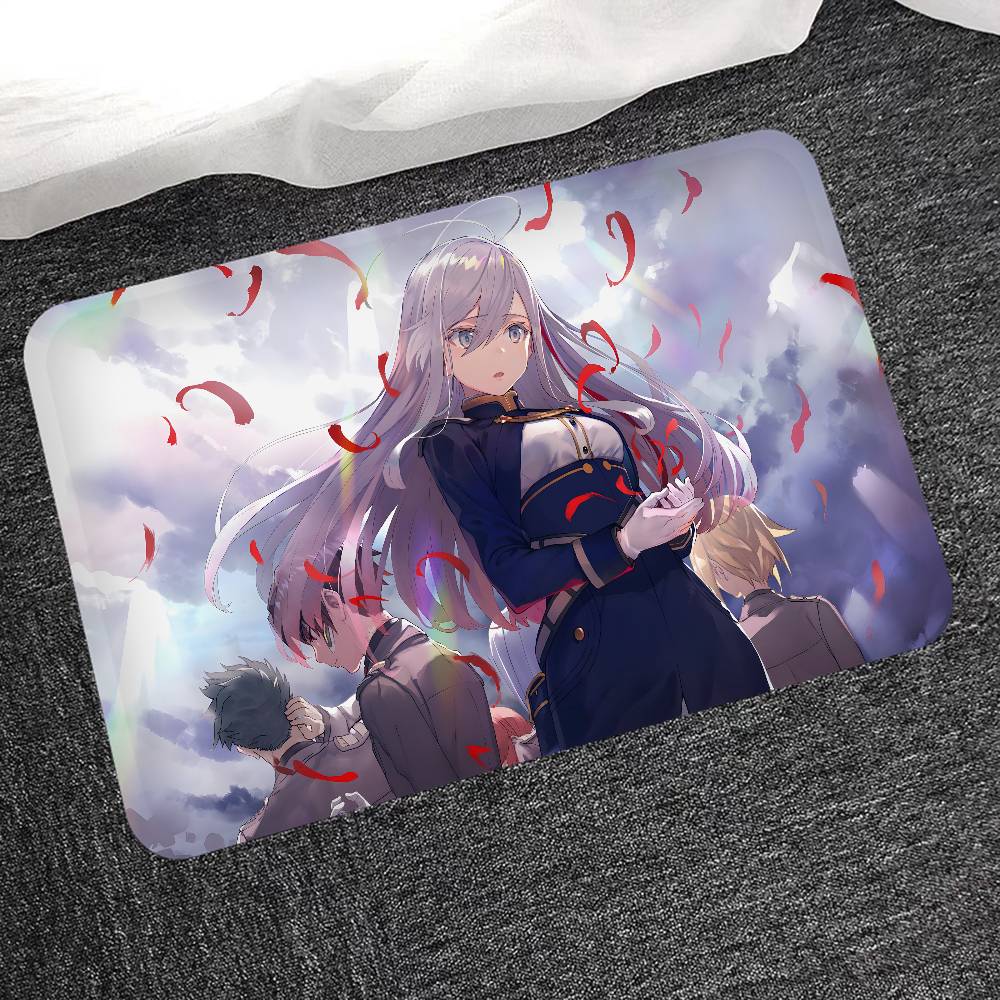 Anime 86 Eighty Six Kitchen Mat Kids Room Bedroom Decoration Balcony Anti-Slip Doormat Living Room Alfombra