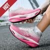 Running Shoes Men Sports Marathon Carbon Plate Breathable Lightweight Women Comfortable Athletic Leisure Sneakers Footwear